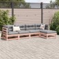 vidaXL 5-tlg. Garten-Sofagarnitur mit Kissen Massivholz Douglasie vidaXL 5-tlg. Garten-Sofagarnitur mit Kissen Massivholz Douglasie