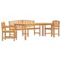 vidaXL 4-tlg. Garten-Essgruppe Massivholz Teak vidaXL 4-tlg. Garten-Essgruppe Massivholz Teak