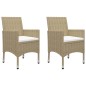vidaXL 5-tlg. Garten-Essgruppe Beige vidaXL 5-tlg. Garten-Essgruppe Beige