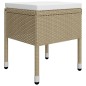 vidaXL 5-tlg. Garten-Essgruppe Beige vidaXL 5-tlg. Garten-Essgruppe Beige