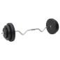 vidaXL Curlhantel und Kurzhantel mit Gewichten 60 kg vidaXL Curlhantel und Kurzhantel mit Gewichten 60 kg