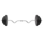 vidaXL Curlhantel und Kurzhantel mit Gewichten 60 kg vidaXL Curlhantel und Kurzhantel mit Gewichten 60 kg