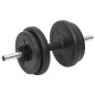 vidaXL Curlhantel und Kurzhantel mit Gewichten 60 kg vidaXL Curlhantel und Kurzhantel mit Gewichten 60 kg