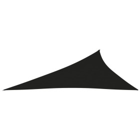 vidaXL Sonnensegel Oxford-Gewebe Dreieckig 4x5x6,4 m Schwarz