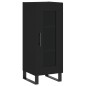 Highboard Schwarz 34,5x34x180 cm Holzwerkstoff Highboard Schwarz 34,5x34x180 cm Holzwerkstoff