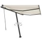 Automatische Markise mit LED & Windsensor 350x250 cm Creme Automatische Markise mit LED & Windsensor 350x250 cm Creme