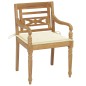 vidaXL Batavia-Stühle mit Kissen 8 Stk. Massivholz Teak vidaXL Batavia-Stühle mit Kissen 8 Stk. Massivholz Teak