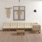 vidaXL 7-tlg. Garten-Lounge-Set mit Kissen Kiefer Massivholz vidaXL 7-tlg. Garten-Lounge-Set mit Kissen Kiefer Massivholz