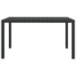 vidaXL 7-tlg. Garten-Essgruppe mit Kissen Poly Rattan Schwarz vidaXL 7-tlg. Garten-Essgruppe mit Kissen Poly Rattan Schwarz