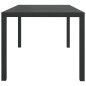 vidaXL 7-tlg. Garten-Essgruppe mit Kissen Poly Rattan Schwarz vidaXL 7-tlg. Garten-Essgruppe mit Kissen Poly Rattan Schwarz