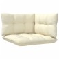 vidaXL 6-tlg. Garten-Lounge-Set mit Creme Kissen Kiefernholz vidaXL 6-tlg. Garten-Lounge-Set mit Creme Kissen Kiefernholz