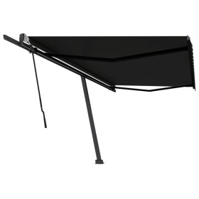 vidaXL Standmarkise Manuell Einziehbar 500x300 cm Anthrazit
