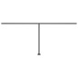 vidaXL Standmarkise Manuell Einziehbar 500x300 cm Anthrazit vidaXL Standmarkise Manuell Einziehbar 500x300 cm Anthrazit