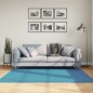 vidaXL Teppich OVIEDO Kurzflor Türkis 160x160 cm vidaXL Teppich OVIEDO Kurzflor Türkis 160x160 cm