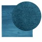 vidaXL Teppich OVIEDO Kurzflor Türkis 160x160 cm vidaXL Teppich OVIEDO Kurzflor Türkis 160x160 cm