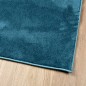vidaXL Teppich OVIEDO Kurzflor Türkis 160x160 cm vidaXL Teppich OVIEDO Kurzflor Türkis 160x160 cm
