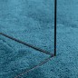 vidaXL Teppich OVIEDO Kurzflor Türkis 160x160 cm vidaXL Teppich OVIEDO Kurzflor Türkis 160x160 cm