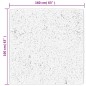 vidaXL Teppich OVIEDO Kurzflor Türkis 160x160 cm vidaXL Teppich OVIEDO Kurzflor Türkis 160x160 cm