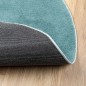 vidaXL Teppich OVIEDO Kurzflor Grün Ø 160 cm vidaXL Teppich OVIEDO Kurzflor Grün Ø 160 cm