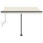 Standmarkise Automatisch 300x250 cm Cremeweiß Standmarkise Automatisch 300x250 cm Cremeweiß