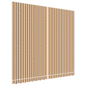vidaXL Markisenbespannung Mehrfarbig Gestreift 4x3,5 m