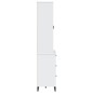 vidaXL Highboard VIKEN Weiß 80x40x190 cm Massivholz Kiefer vidaXL Highboard VIKEN Weiß 80x40x190 cm Massivholz Kiefer