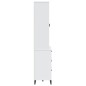 vidaXL Highboard VIKEN Weiß 80x40x190 cm Massivholz Kiefer vidaXL Highboard VIKEN Weiß 80x40x190 cm Massivholz Kiefer