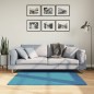 vidaXL Teppich OVIEDO Kurzflor Türkis 120x120 cm vidaXL Teppich OVIEDO Kurzflor Türkis 120x120 cm