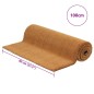 vidaXL Fußmatte Natur 80x100 cm Kokosfaser Getuftet vidaXL Fußmatte Natur 80x100 cm Kokosfaser Getuftet
