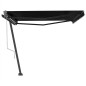 vidaXL Standmarkise Automatisch 400x350 cm Anthrazit vidaXL Standmarkise Automatisch 400x350 cm Anthrazit