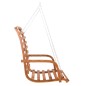 vidaXL Hollywoodschaukel mit Dach Massivholz Fichte mit Teak-Finish vidaXL Hollywoodschaukel mit Dach Massivholz Fichte mit Teak-Finish