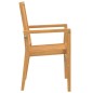 vidaXL 5-tlg. Garten-Essgruppe Massivholz Teak vidaXL 5-tlg. Garten-Essgruppe Massivholz Teak