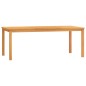 vidaXL 9-tlg. Garten-Essgruppe Massivholz Teak vidaXL 9-tlg. Garten-Essgruppe Massivholz Teak