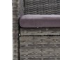 vidaXL 5-tlg. Garten-Essgruppe Grau vidaXL 5-tlg. Garten-Essgruppe Grau