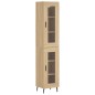 Highboard Sonoma-Eiche 34,5x34x180 cm Holzwerkstoff Highboard Sonoma-Eiche 34,5x34x180 cm Holzwerkstoff