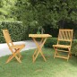 vidaXL 3-tlg. Garten-Essgruppe Klappbar Massivholz Akazie vidaXL 3-tlg. Garten-Essgruppe Klappbar Massivholz Akazie