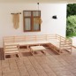vidaXL 10-tlg. Garten-Lounge-Set Massivholz Kiefer vidaXL 10-tlg. Garten-Lounge-Set Massivholz Kiefer