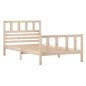 vidaXL Massivholzbett 100x200 cm vidaXL Massivholzbett 100x200 cm
