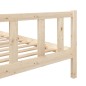 vidaXL Massivholzbett 100x200 cm vidaXL Massivholzbett 100x200 cm