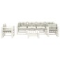 vidaXL 7-tlg. Paletten-Lounge-Set mit Kissen in Beige Holz vidaXL 7-tlg. Paletten-Lounge-Set mit Kissen in Beige Holz