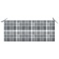 vidaXL 2-Sitzer-Gartenbank mit Auflage 120 cm Grau Eukalyptusholz vidaXL 2-Sitzer-Gartenbank mit Auflage 120 cm Grau Eukalyptusholz