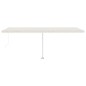 Standmarkise Einziehbar Handbetrieben 600x350 cm Creme Standmarkise Einziehbar Handbetrieben 600x350 cm Creme