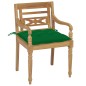 vidaXL Batavia-Stühle mit Kissen 8 Stk. Massivholz Teak vidaXL Batavia-Stühle mit Kissen 8 Stk. Massivholz Teak