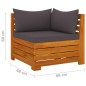 vidaXL 12-tlg. Garten-Lounge-Set mit Kissen Massivholz Akazie vidaXL 12-tlg. Garten-Lounge-Set mit Kissen Massivholz Akazie