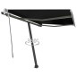 Standmarkise Einziehbar Handbetrieben 300x250 cm Anthrazit Standmarkise Einziehbar Handbetrieben 300x250 cm Anthrazit