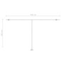 vidaXL Standmarkise Automatisch 500x300 cm Anthrazit vidaXL Standmarkise Automatisch 500x300 cm Anthrazit