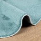 vidaXL Teppich OVIEDO Kurzflor Grün Ø 120 cm vidaXL Teppich OVIEDO Kurzflor Grün Ø 120 cm