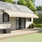 vidaXL Markisenbespannung Mehrfarbig Gestreift 6x3,5 m vidaXL Markisenbespannung Mehrfarbig Gestreift 6x3,5 m