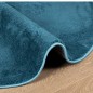 vidaXL Teppich OVIEDO Kurzflor Türkis Ø 100 cm vidaXL Teppich OVIEDO Kurzflor Türkis Ø 100 cm