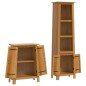 vidaXL 2-tlg. Badmöbel-Set Massivholz Kiefer vidaXL 2-tlg. Badmöbel-Set Massivholz Kiefer